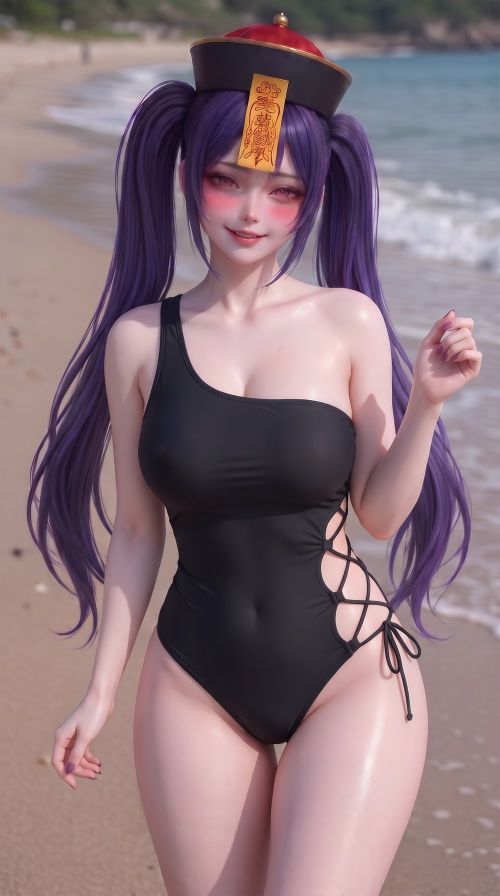 V05 黑色单肩 · 侧绑